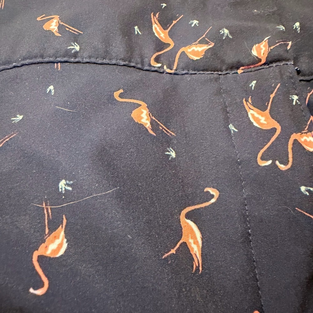 Flirty Women's Fun Flamingo Print IZOD Golf Skort Athleisure Size 14 - Picture 16 of 16